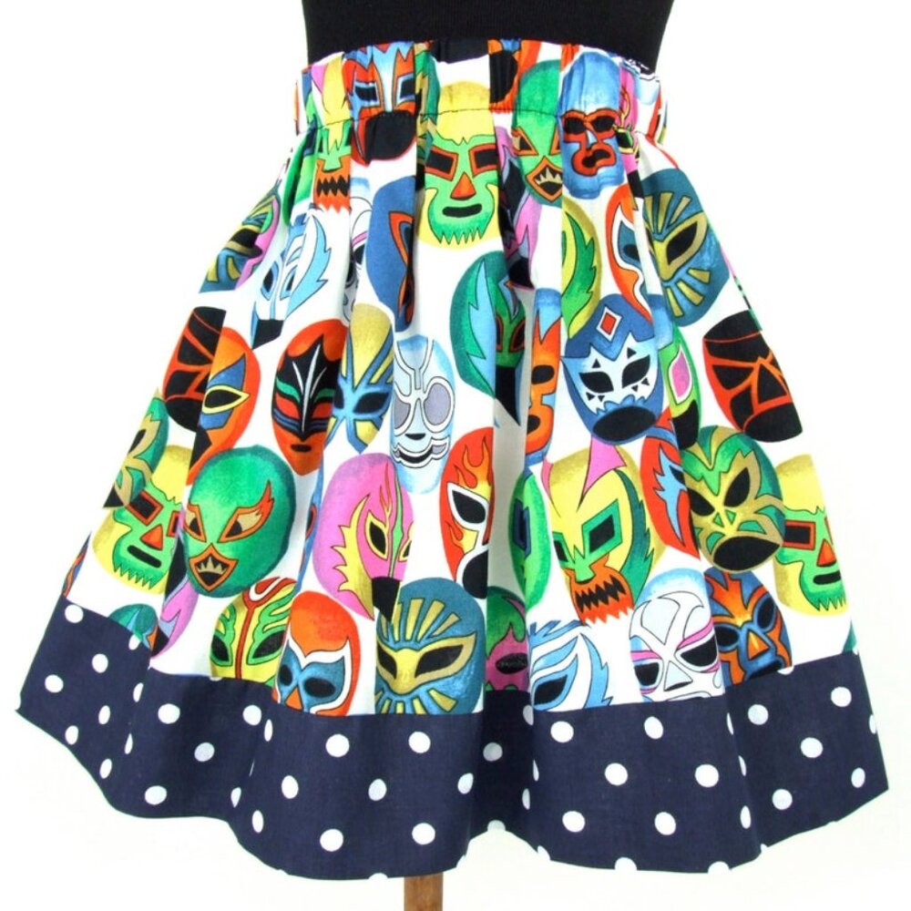 Luchador Girl's Skirt